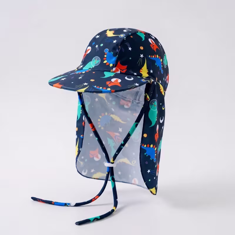 chapeu-bebe-praia-piscina - Foto 1